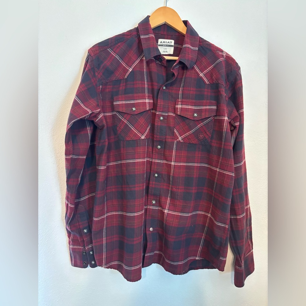 Ariat Heath Retro Snap Longsleeve Large Style No. 10041771